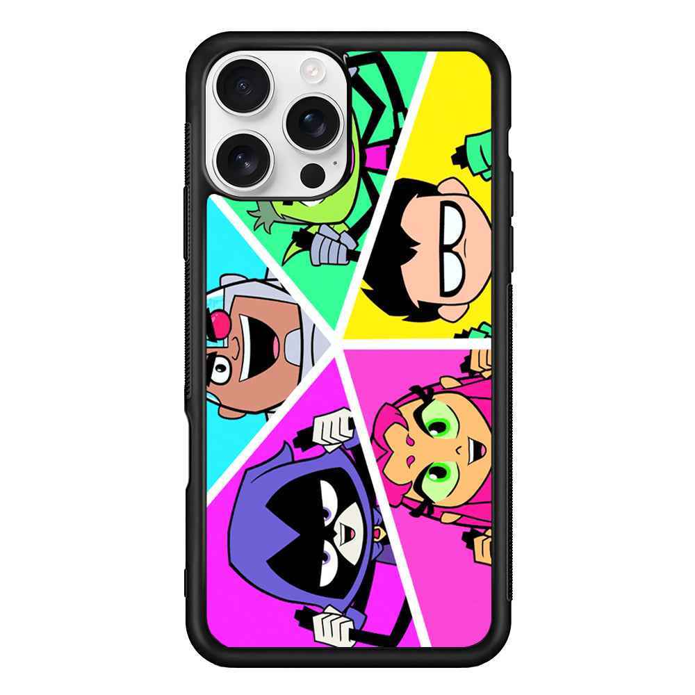 Teen Titans Heroes Family iPhone 16 Pro Case