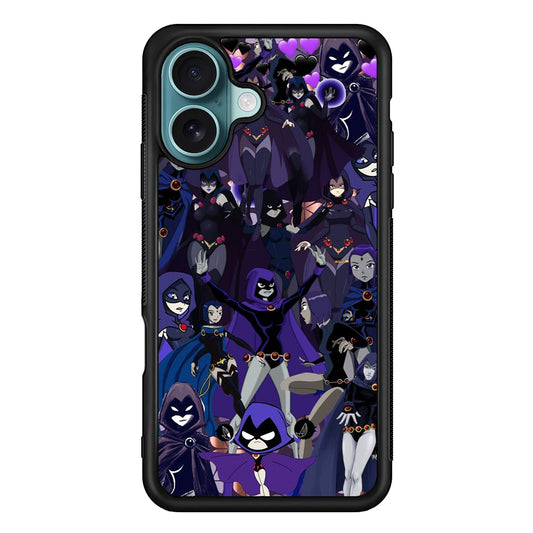 Teen Titans Raven Wallpapers iPhone 16 Case