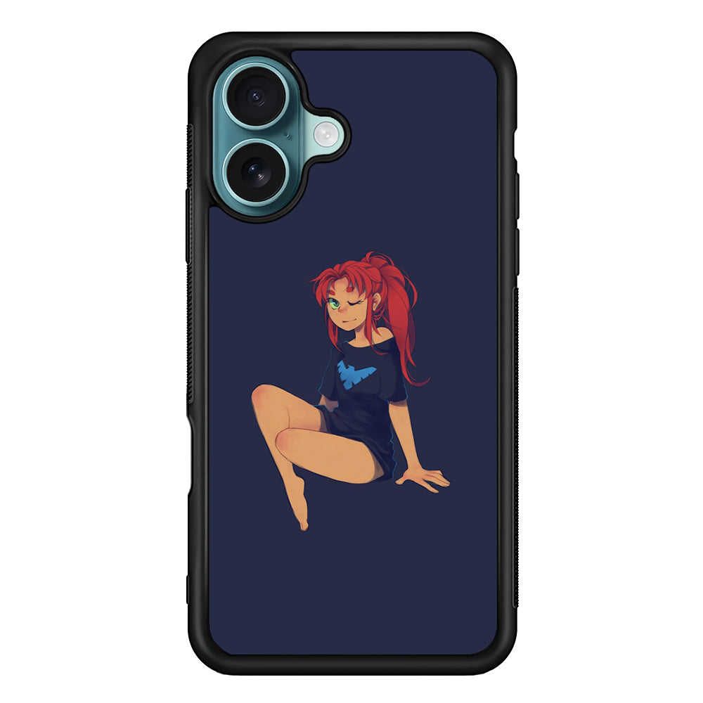Teen Titans Star Fire Beauty iPhone 16 Case
