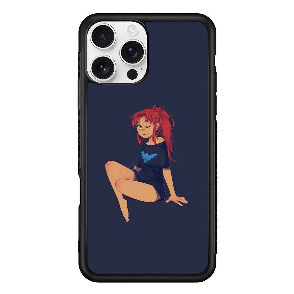 Teen Titans Star Fire Beauty iPhone 16 Pro Case
