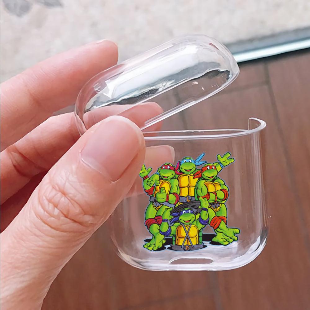 Teenage Mutant Ninja Turtles Apple Airpods Clear Case
