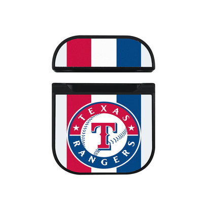 Texas Rangers MLB Apple Airpods Case Black