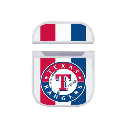Texas Rangers MLB Apple Airpods Case White