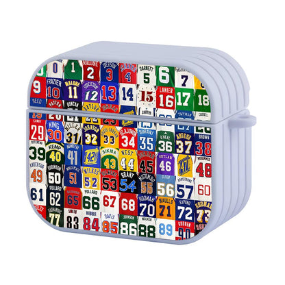 The Best Players Number NBA Legend Apple Airpods 4 Case White