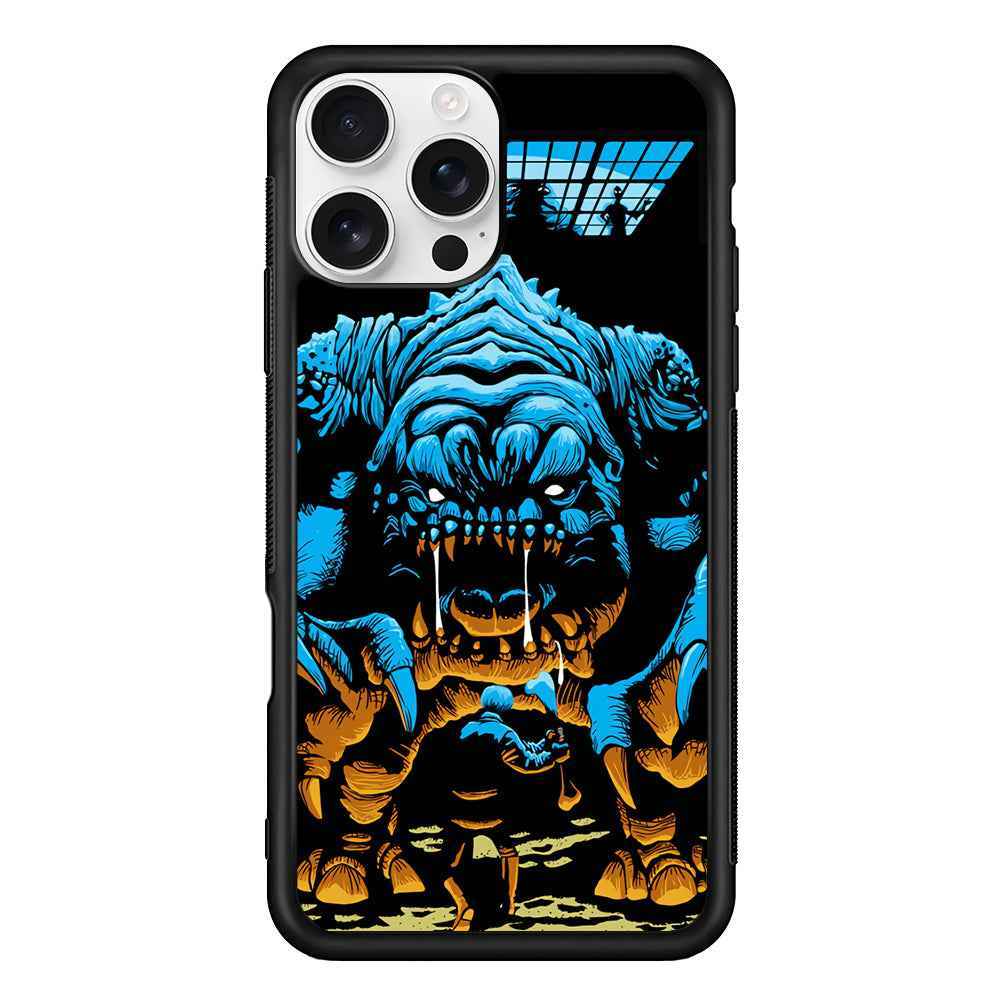 The Blue Monster Stare Reveal iPhone 16 Pro Case