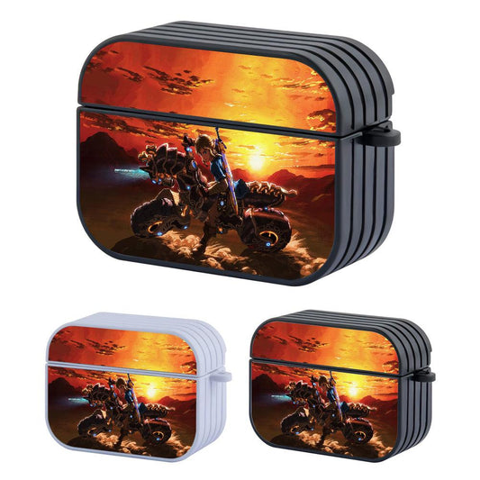 The Legend of Zelda Riding a Motorcycle Apple Airpods Pro Case