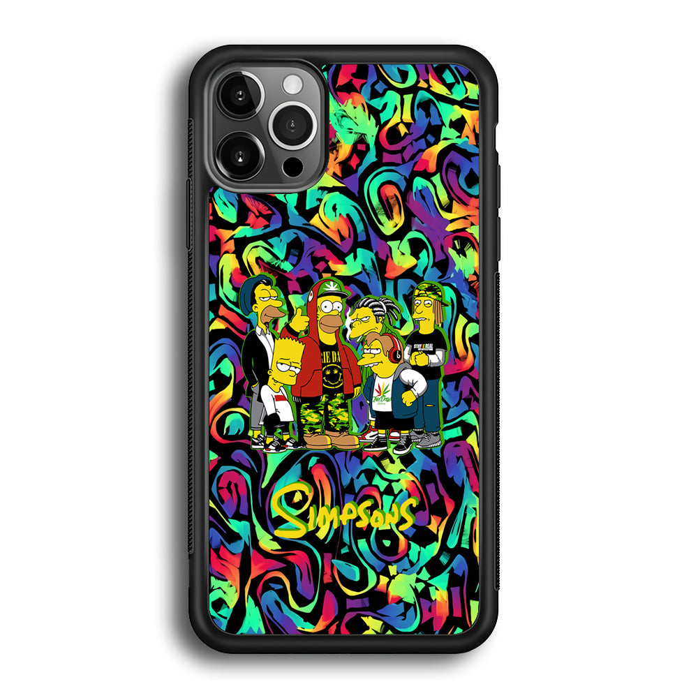 The Simpson Daddy's Squad iPhone 12 Pro Max Case