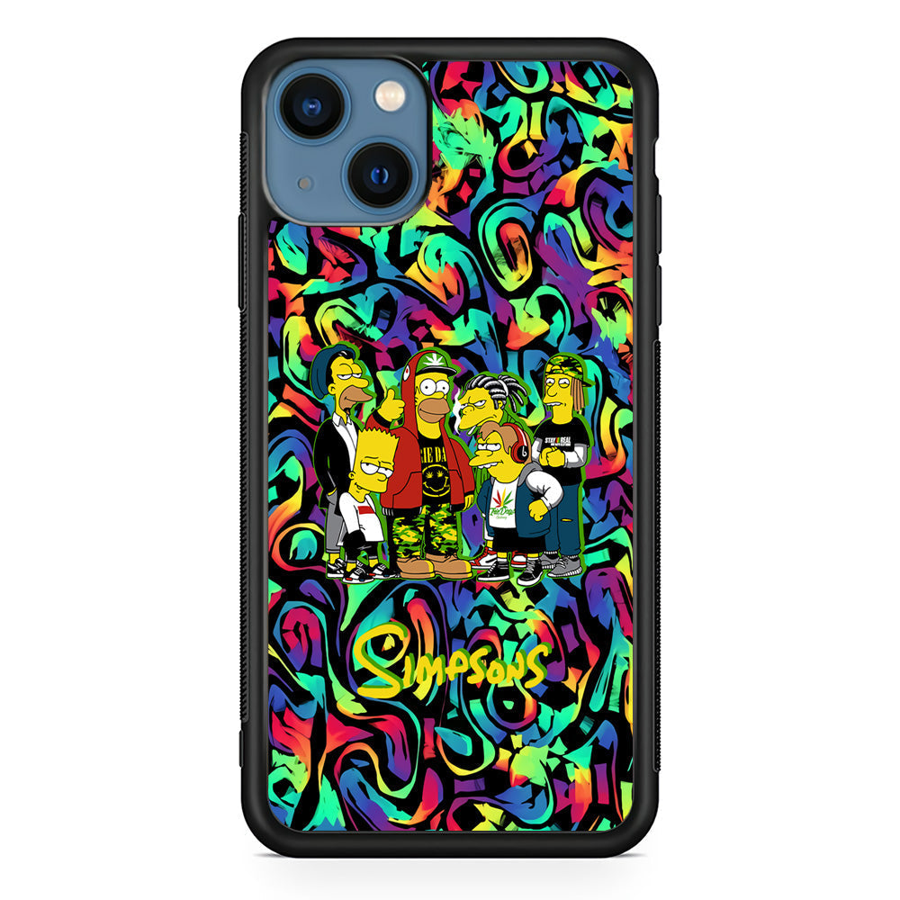 The Simpson Daddy's Squad iPhone 14 Plus Case - Carneyforia