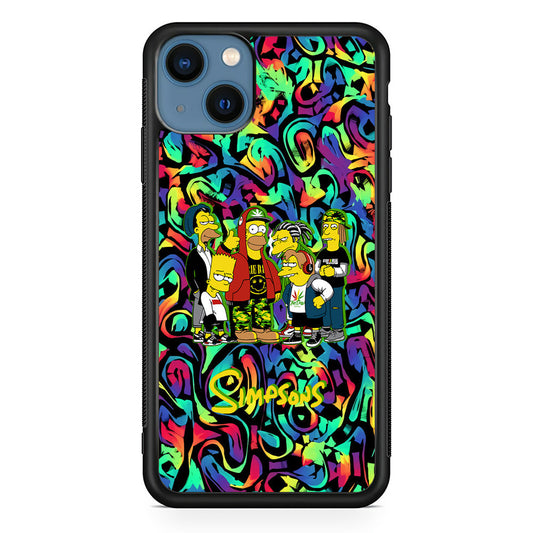 The Simpson Daddy's Squad iPhone 14 Plus Case - Carneyforia