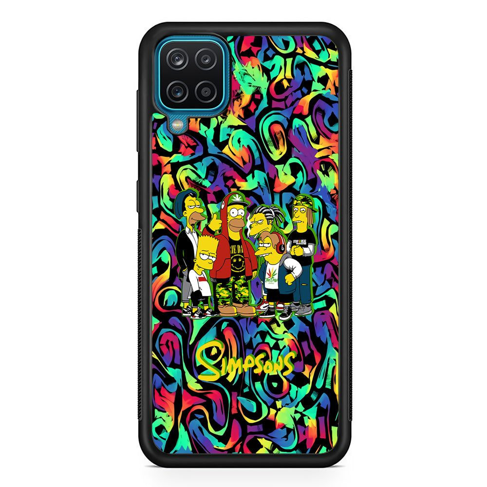 The Simpson Daddy's Squad Samsung Galaxy A12 Case
