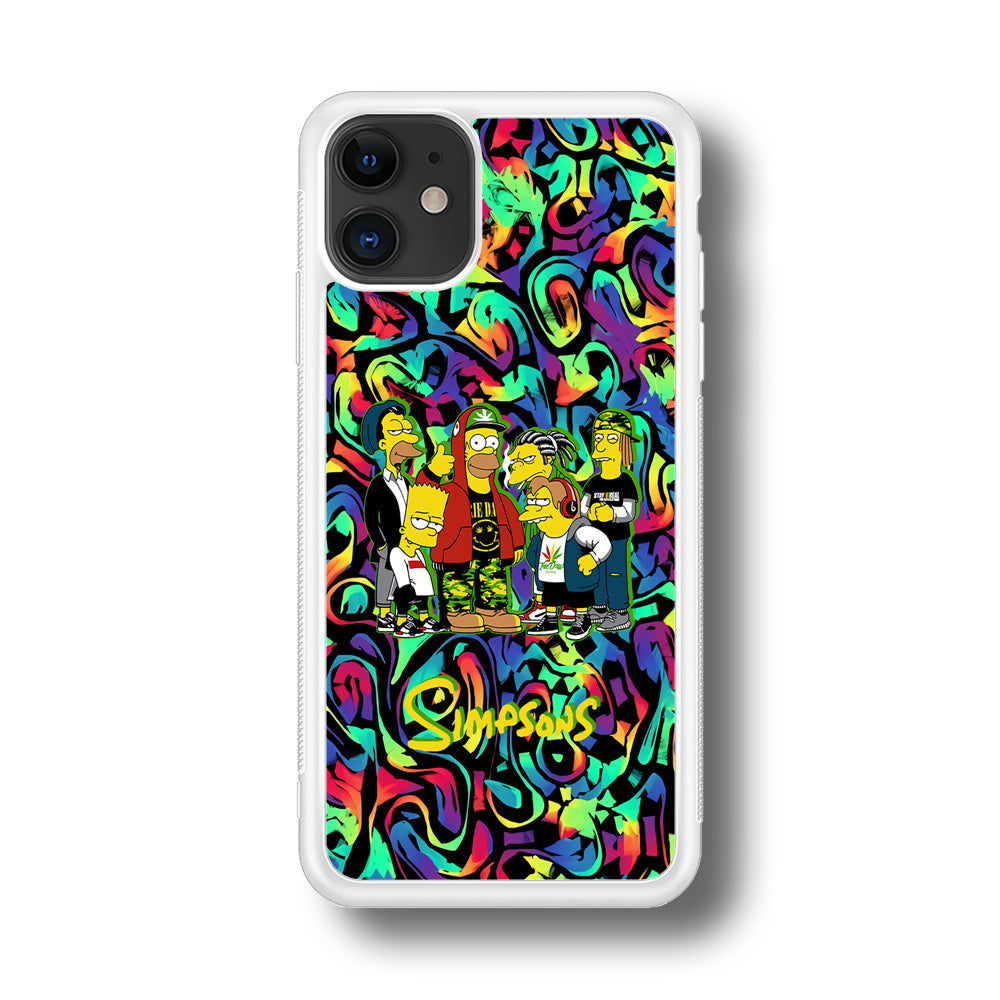 The Simpson Daddy's Squad iPhone 11 Case