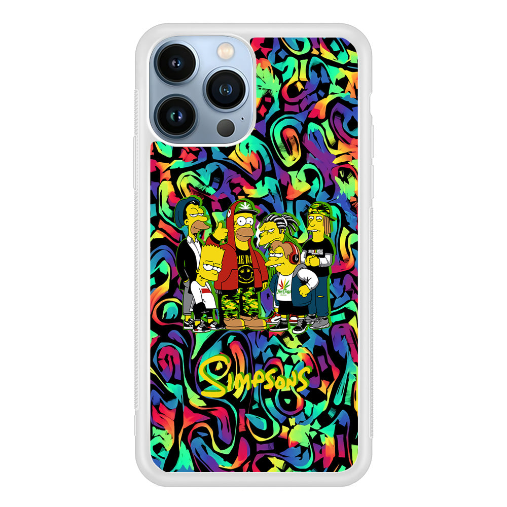 The Simpson Daddy's Squad iPhone 13 Pro Max Case