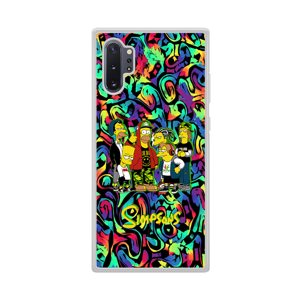 The Simpson Daddy's Squad Samsung Galaxy Note 10 Plus Case