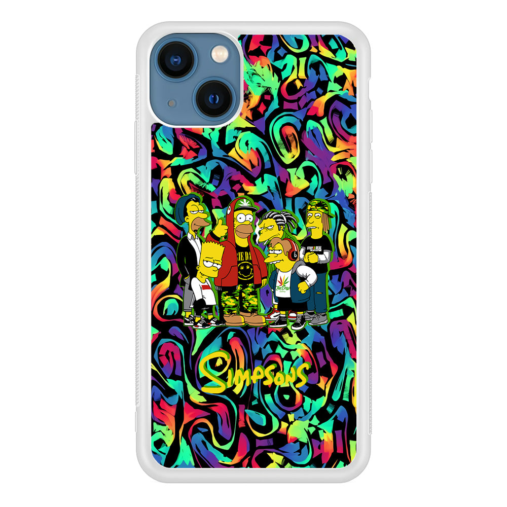 The Simpson Daddy's Squad iPhone 13 Case