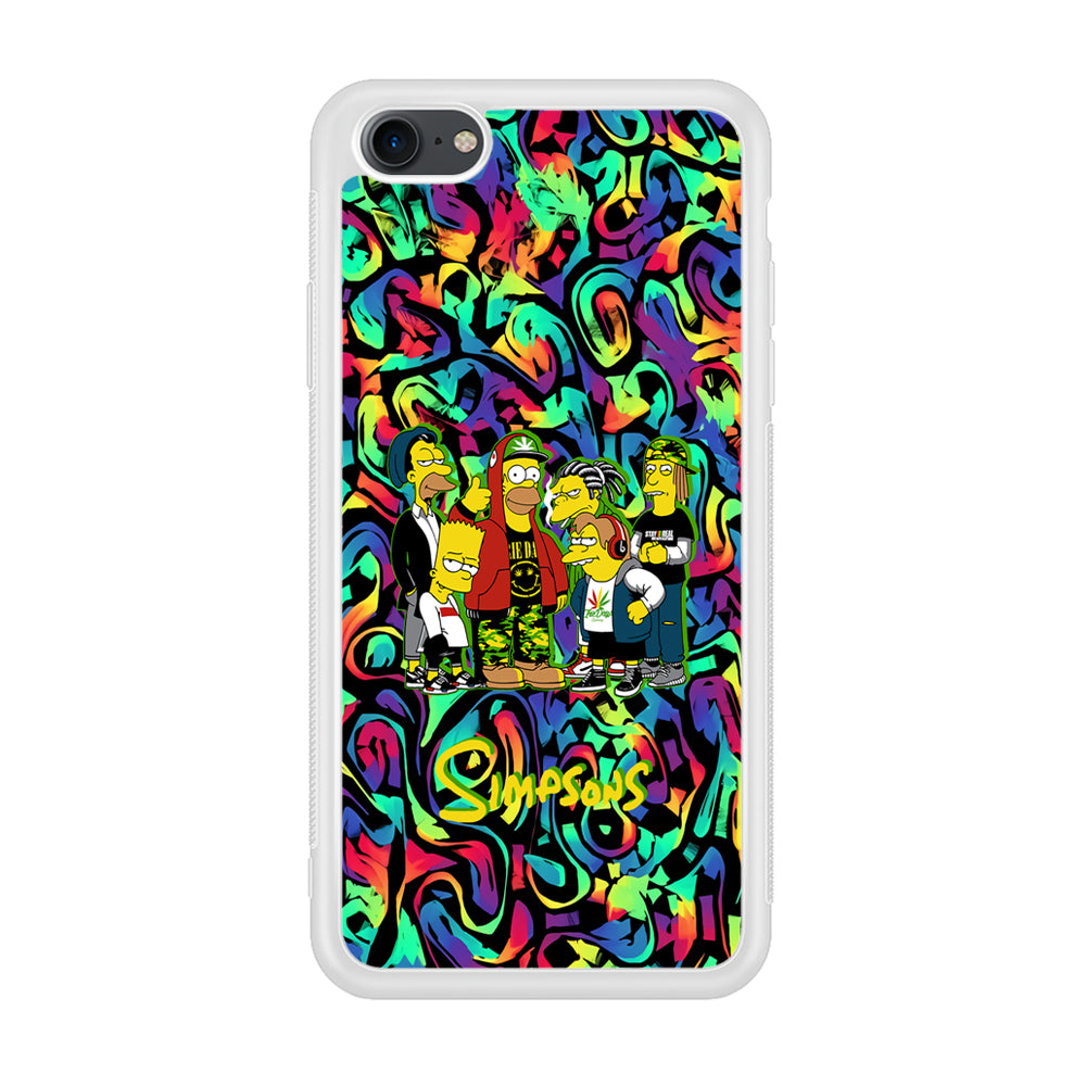 The Simpson Daddy's Squad iPhone 8 Case
