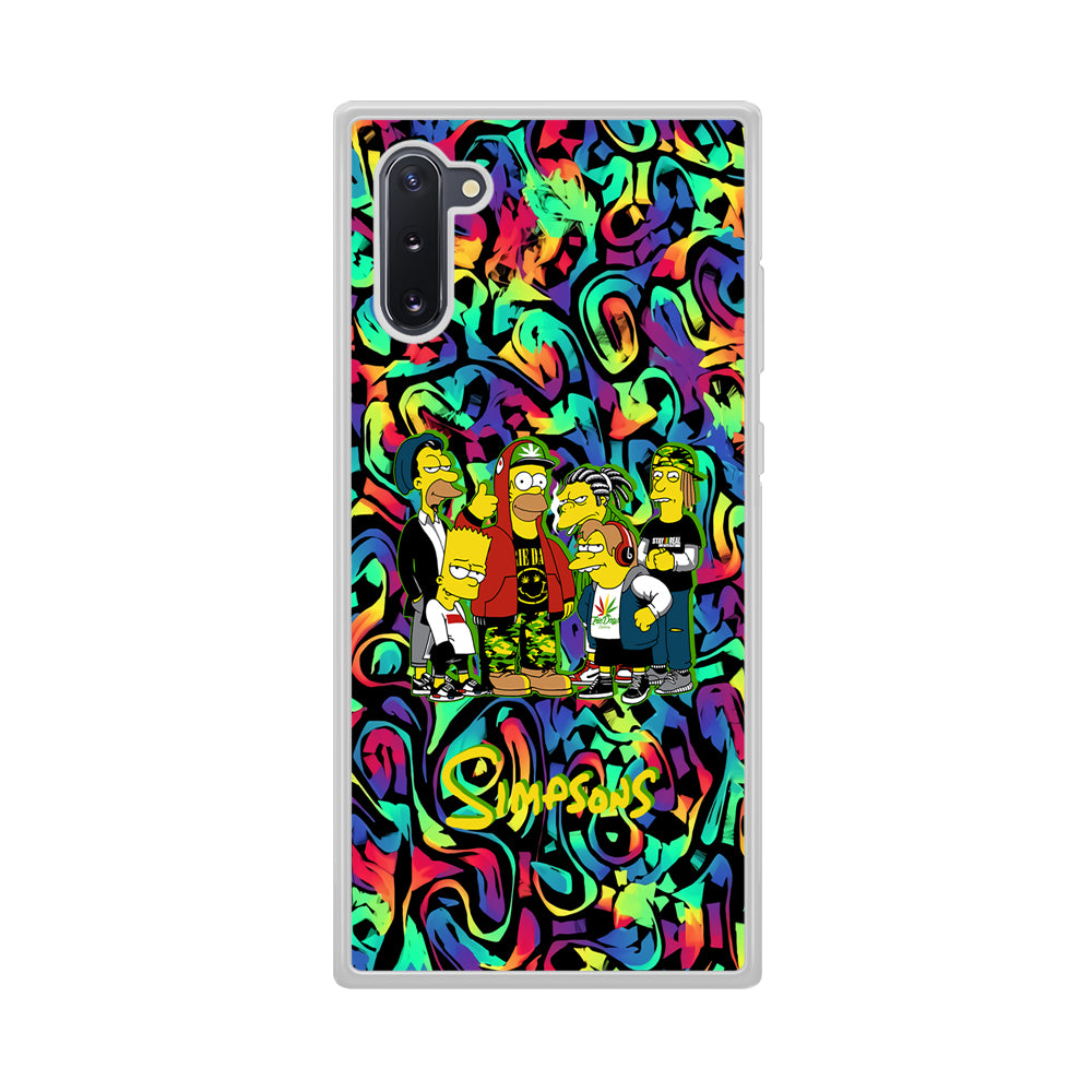 The Simpson Daddy's Squad Samsung Galaxy Note 10 Case