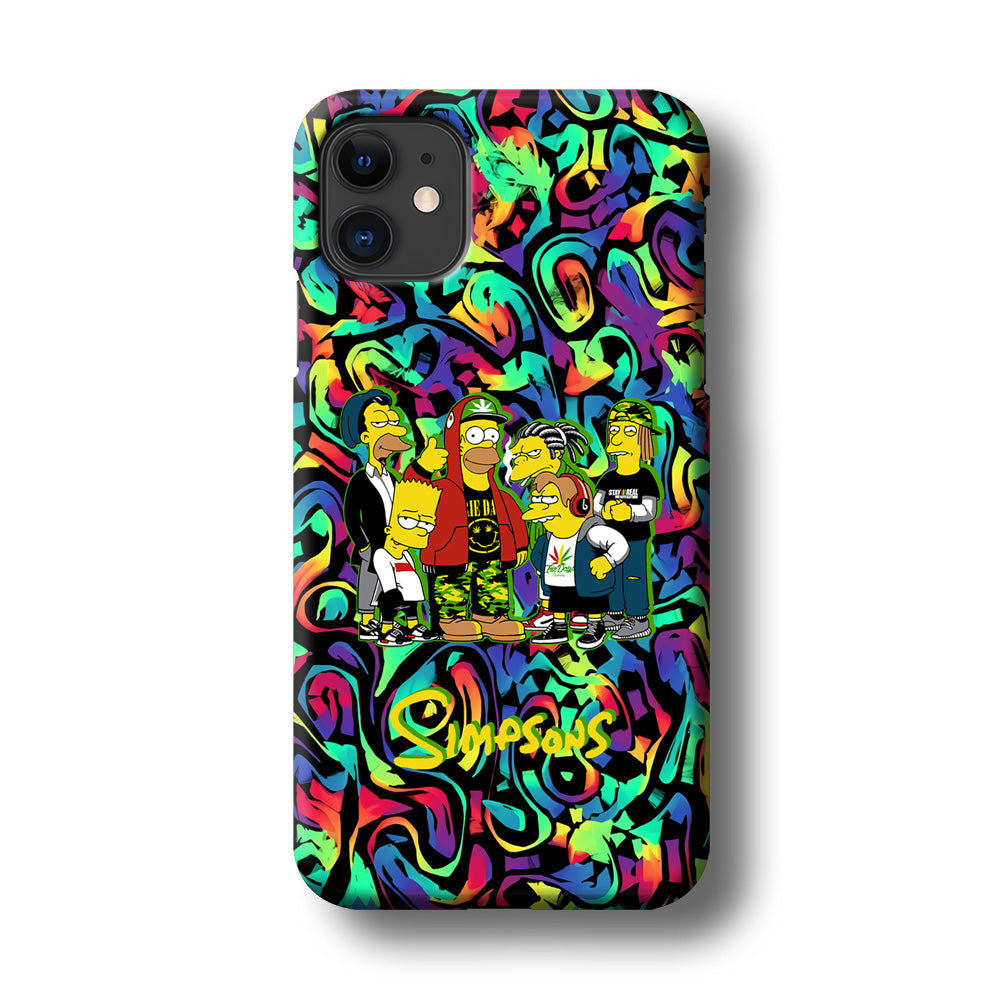 The Simpson Daddy's Squad iPhone 11 Case