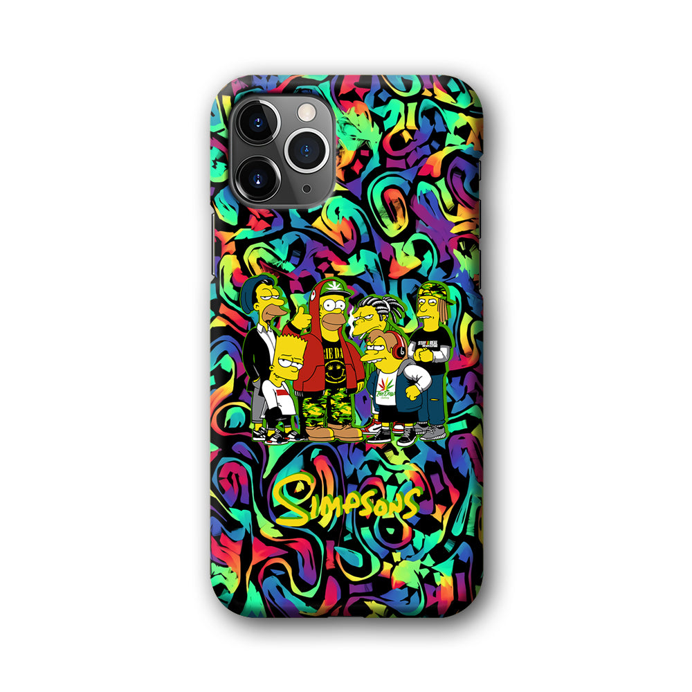 The Simpson Daddy's Squad iPhone 11 Pro Max Case