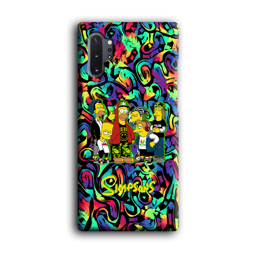 The Simpson Daddy's Squad Samsung Galaxy Note 10 Plus Case