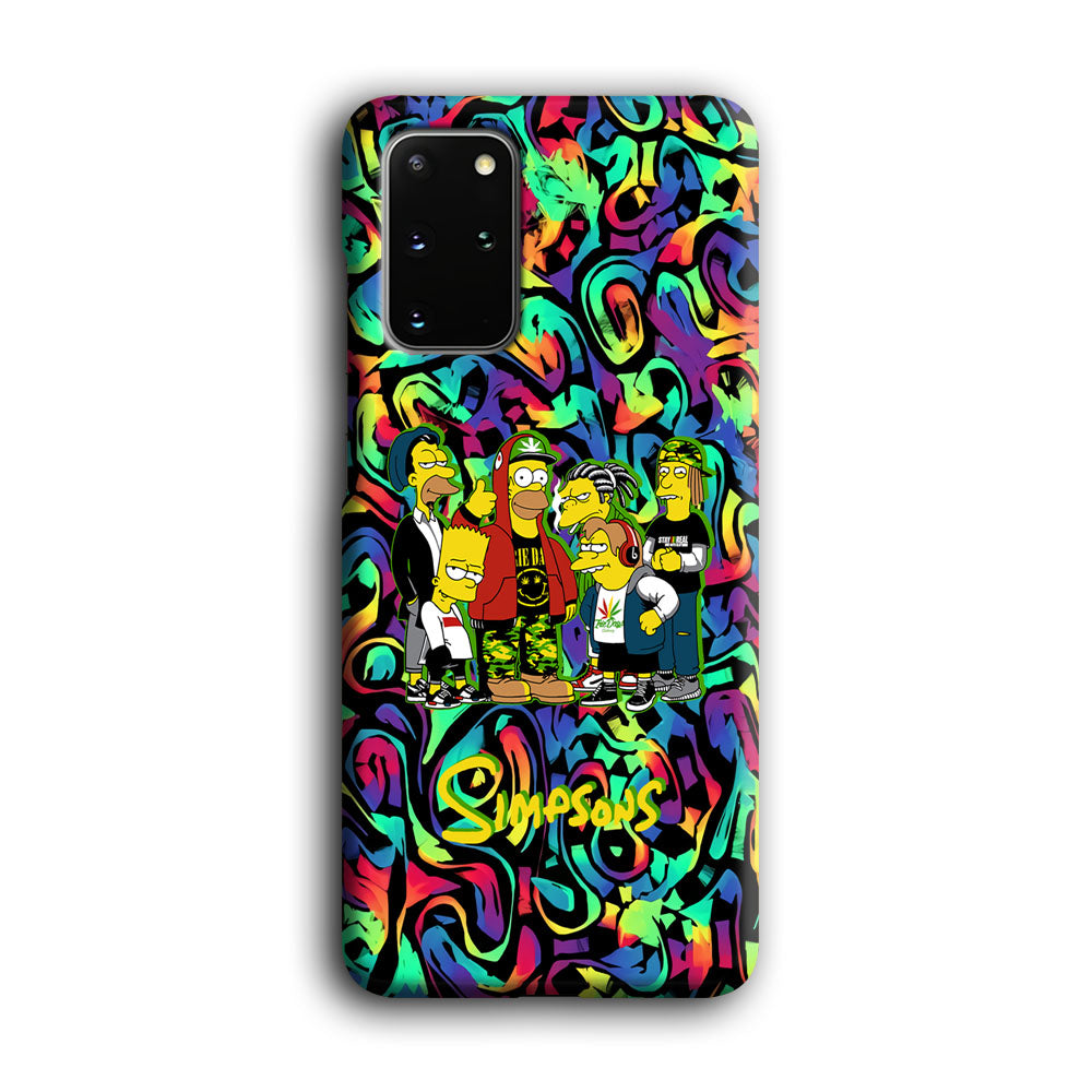 The Simpson Daddy's Squad Samsung Galaxy S20 Plus Case