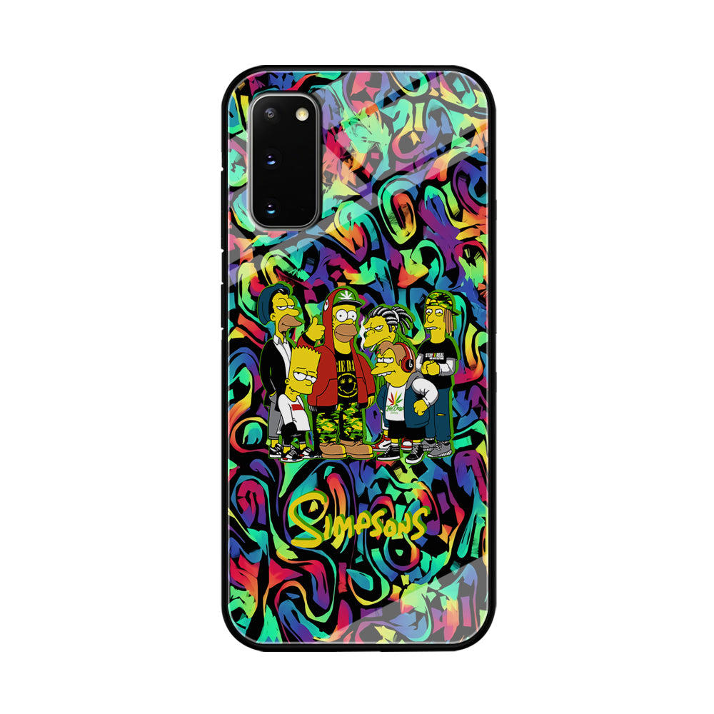 The Simpson Daddy's Squad Samsung Galaxy S20 Case