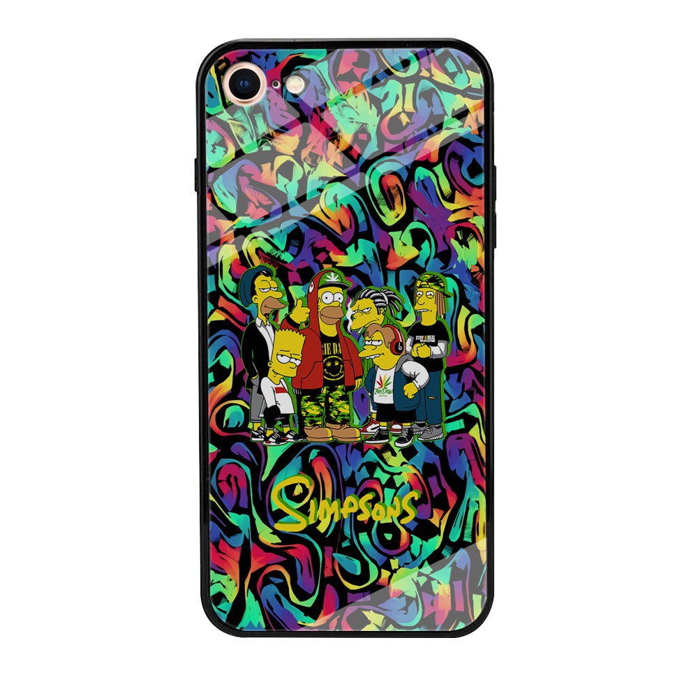 The Simpson Daddy's Squad iPhone 8 Case