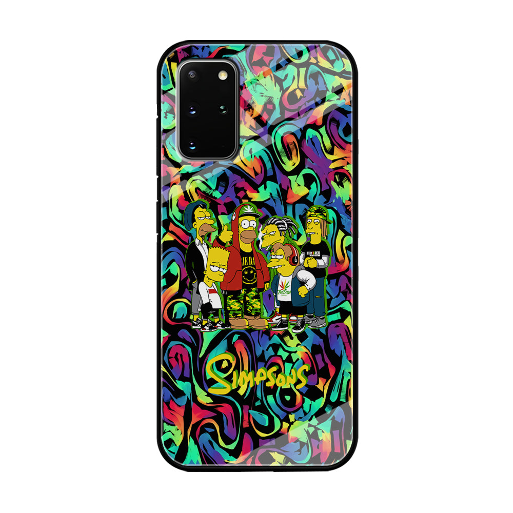 The Simpson Daddy's Squad Samsung Galaxy S20 Plus Case