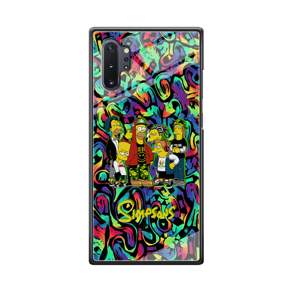 The Simpson Daddy's Squad Samsung Galaxy Note 10 Plus Case