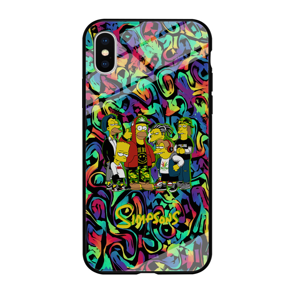The Simpson Daddy's Squad iPhone X Case