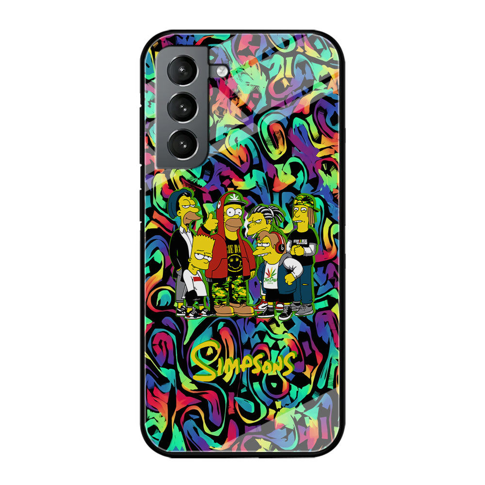 The Simpson Daddy's Squad Samsung Galaxy S21 Case