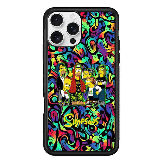 The Simpson Daddy's Squad iPhone 16 Pro Max Case