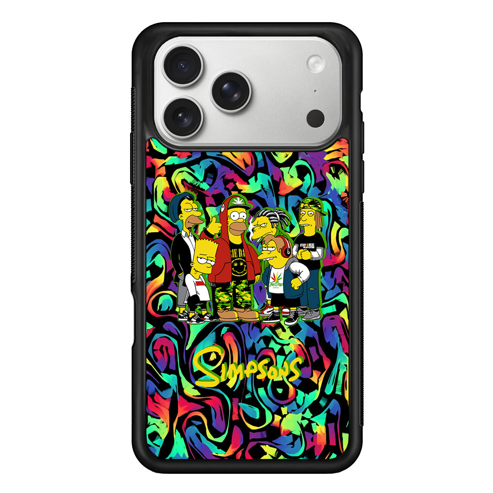 The Simpson Daddy's Squad iPhone 17 Pro Case