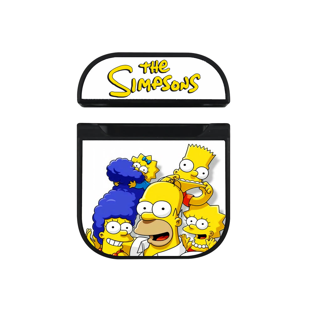 The Simpson Family Apple Airpods Case Black