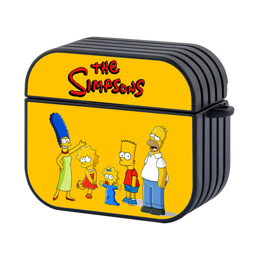 The Simpsons Family Yellow Apple Airpods 4 Case