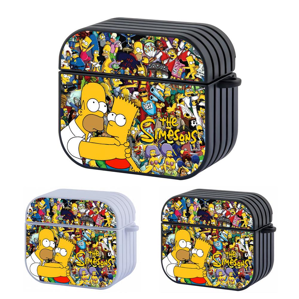 The Simpsons Father and Son Collaboration Apple Airpods 4 Case