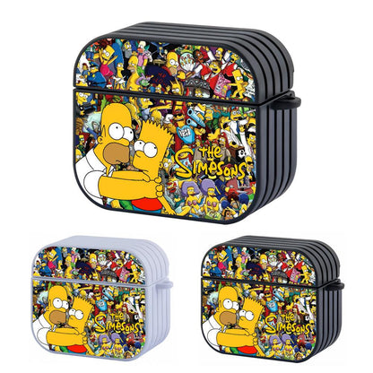 The Simpsons Father and Son Collaboration Apple Airpods 4 Case