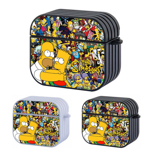 The Simpsons Father and Son Collaboration Apple Airpods 4 Case