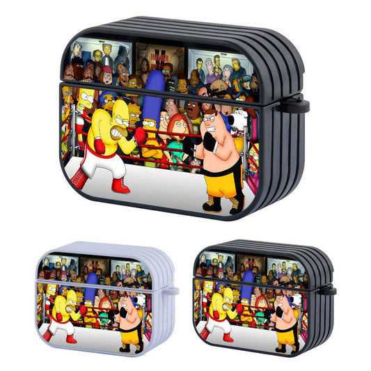 The Simpsons VS Family Guy Apple Airpods Pro Case
