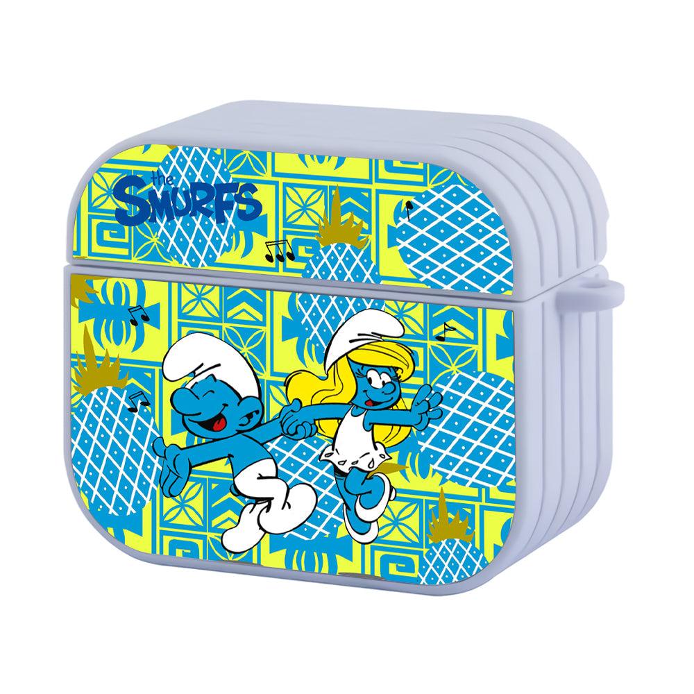 The Smurfs Ethnic Dancing Apple Airpods 4 Case White