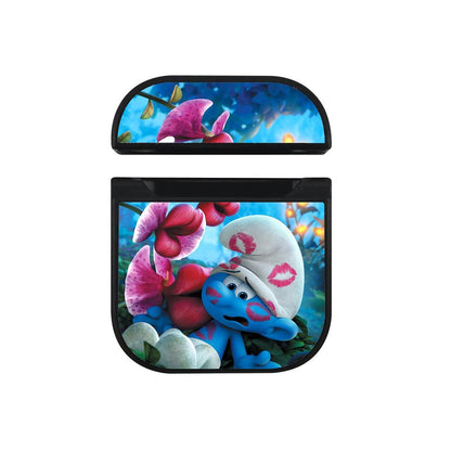 The Smurfs Kiss By Nature Apple Airpods Case Black
