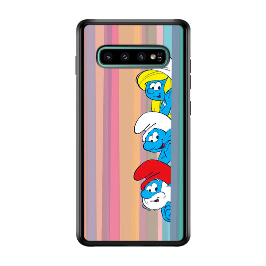 The Smurfs Ready to Movement Samsung Galaxy S10 Case