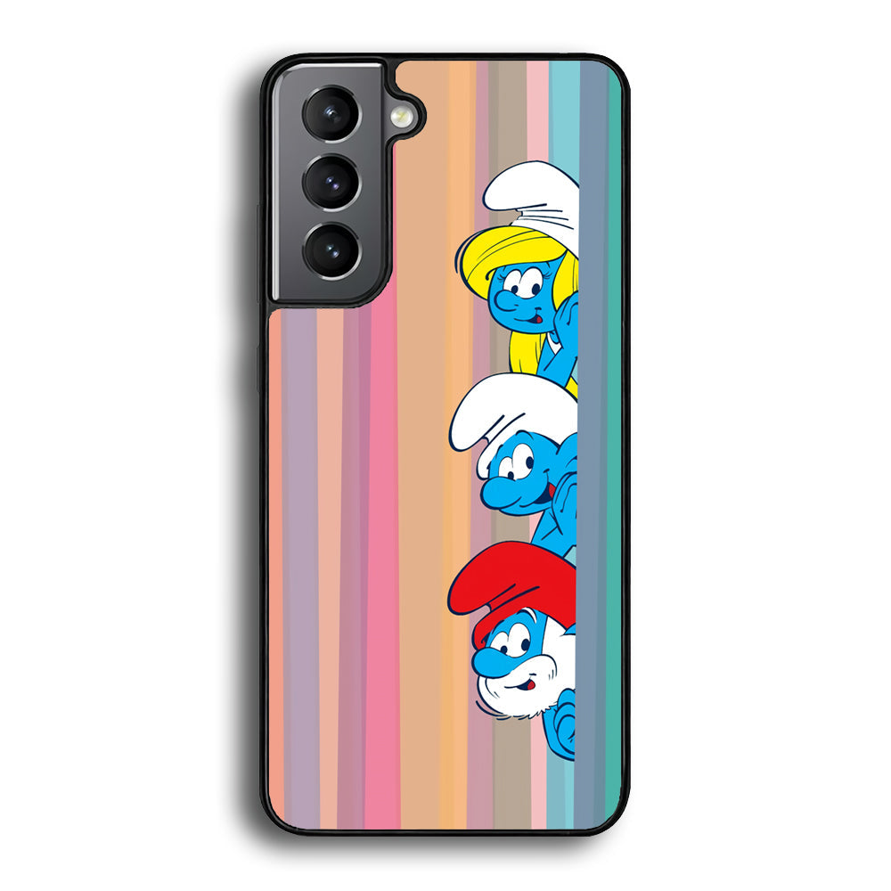 The Smurfs Ready to Movement Samsung Galaxy A15 Case - Carneyforia