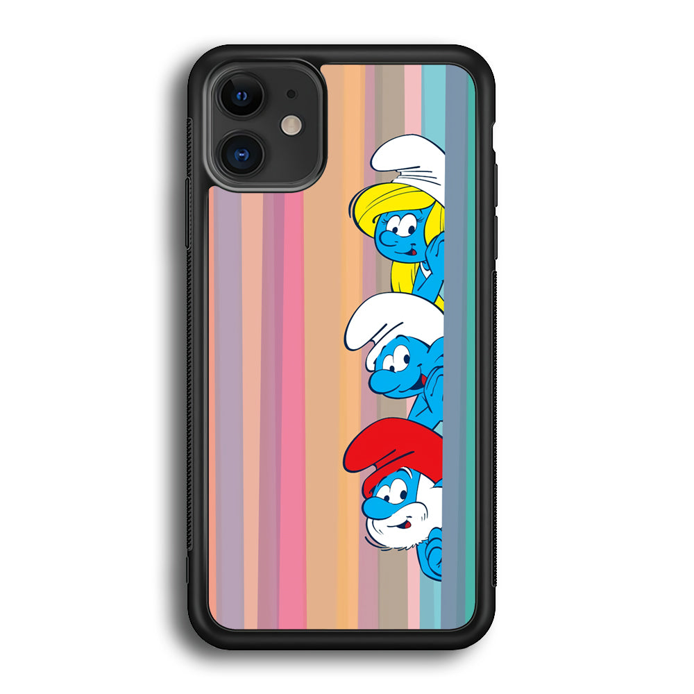 The Smurfs Ready to Movement iPhone 12 Case