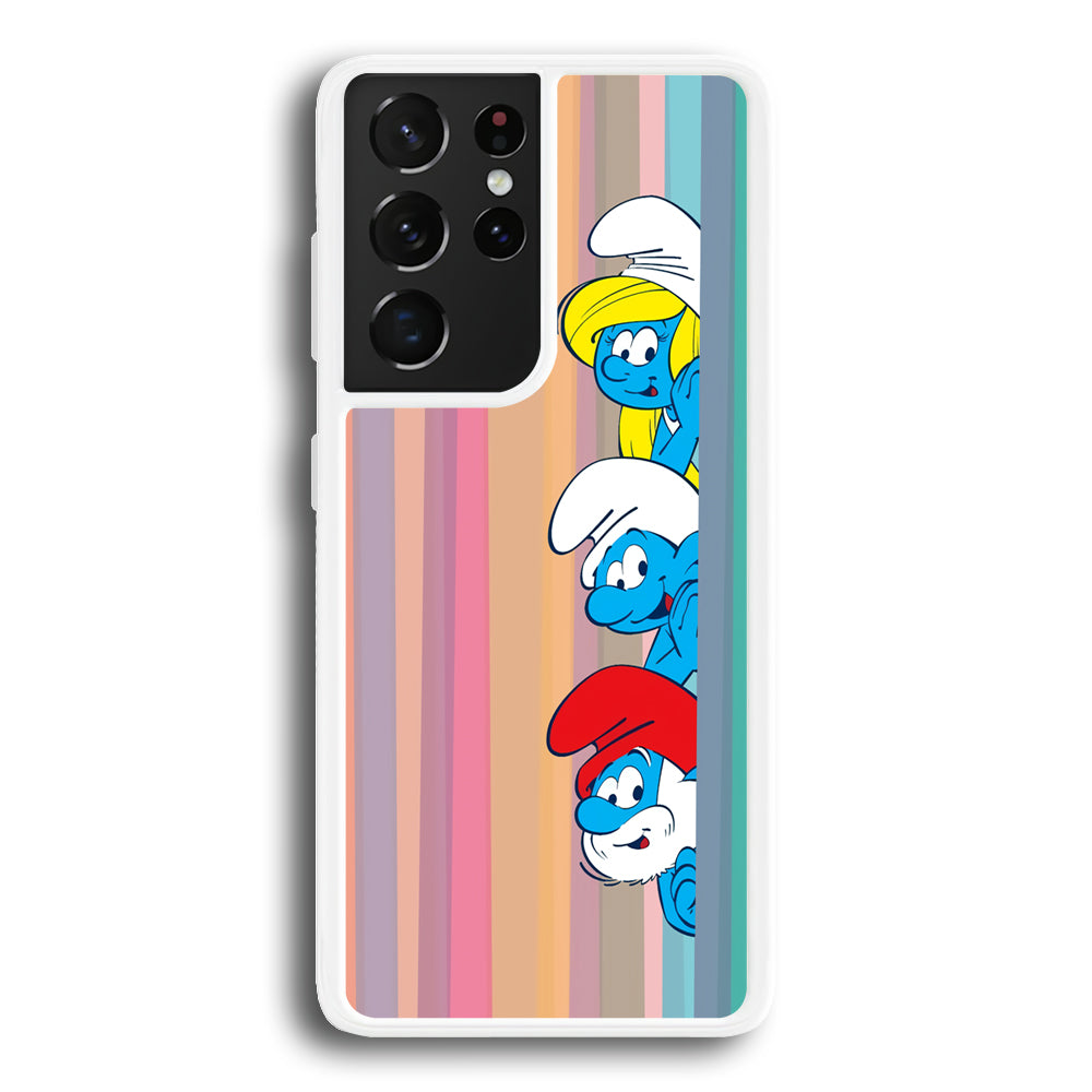 The Smurfs Ready to Movement Samsung Galaxy S21 Ultra Case