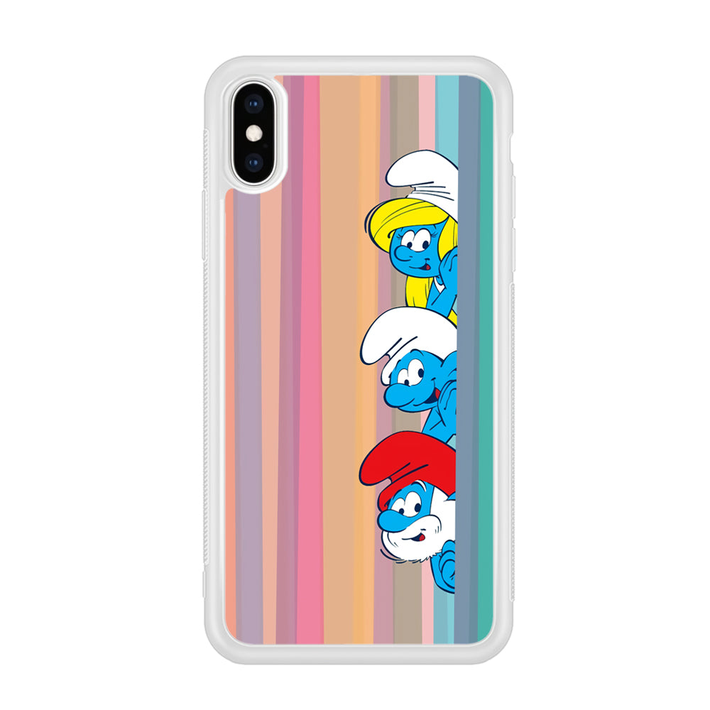 The Smurfs Ready to Movement iPhone XS Case