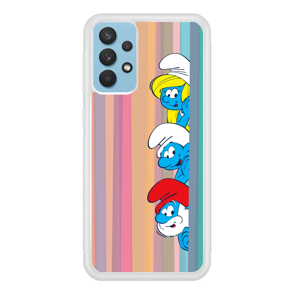 The Smurfs Ready to Movement Samsung Galaxy A32 Case