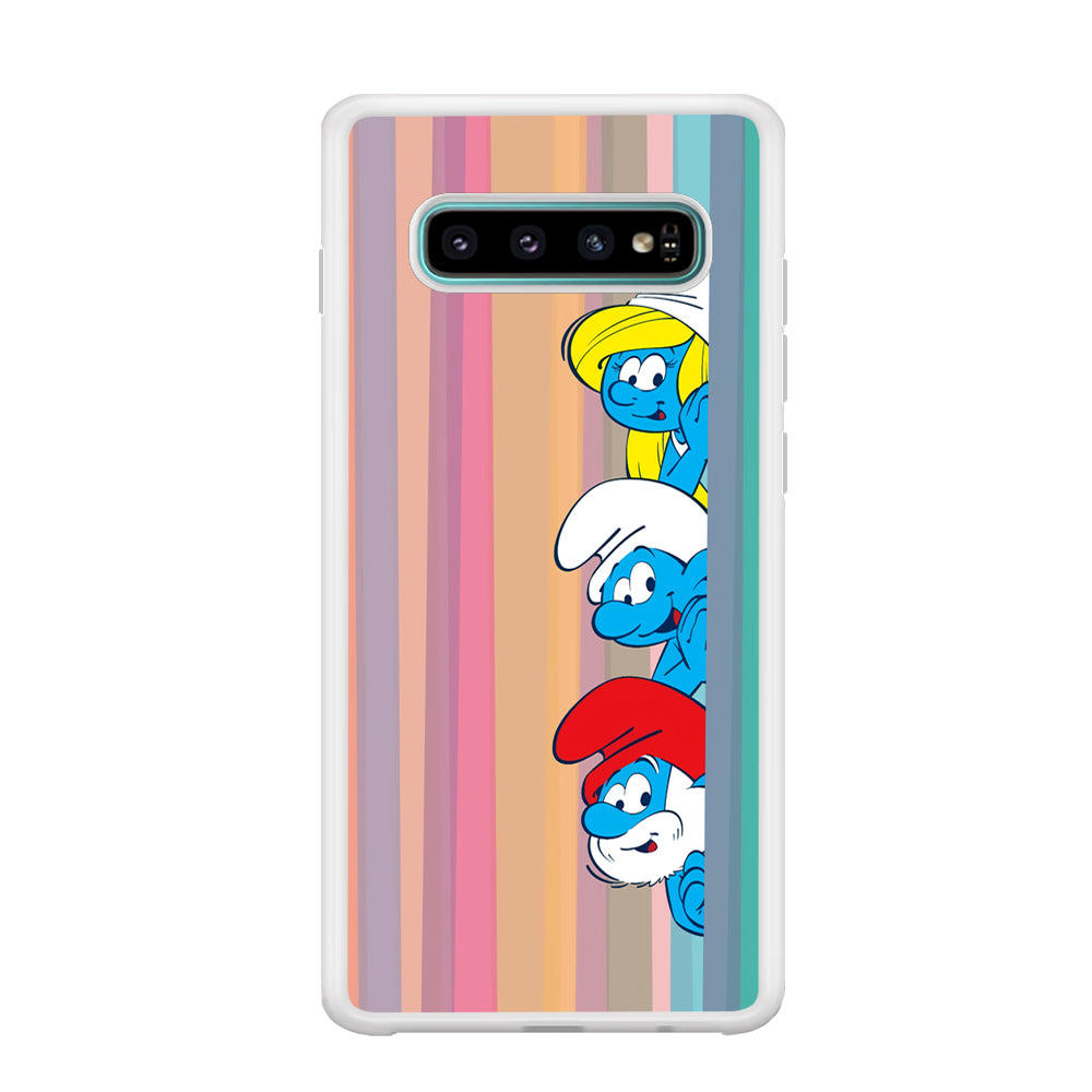 The Smurfs Ready to Movement Samsung Galaxy S10 Case