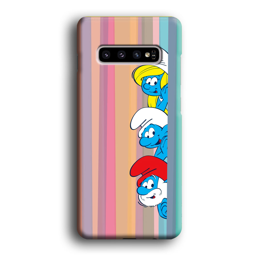 The Smurfs Ready to Movement Samsung Galaxy S10 Case