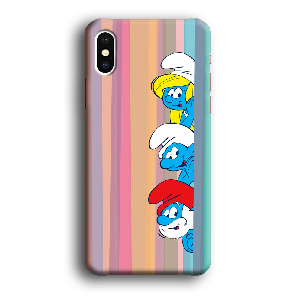 The Smurfs Ready to Movement iPhone XS Case