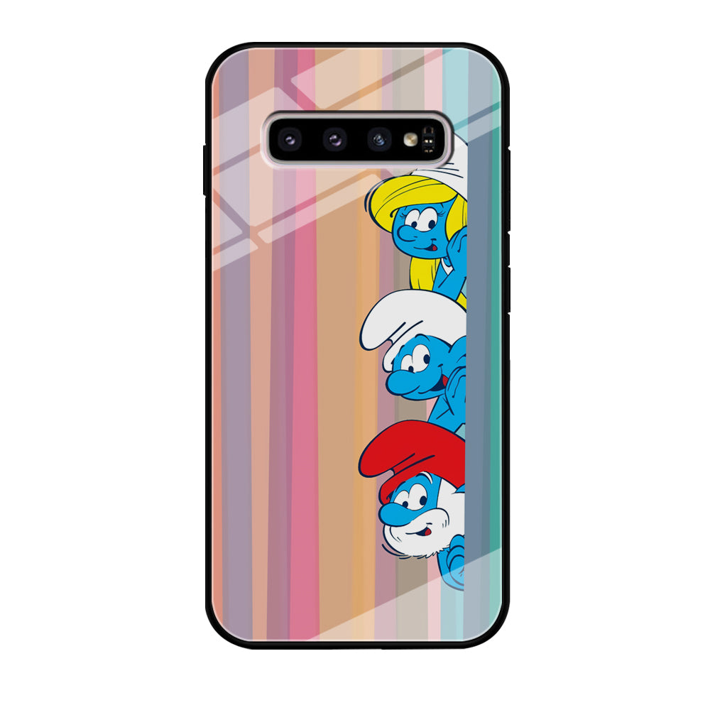 The Smurfs Ready to Movement Samsung Galaxy S10 Case